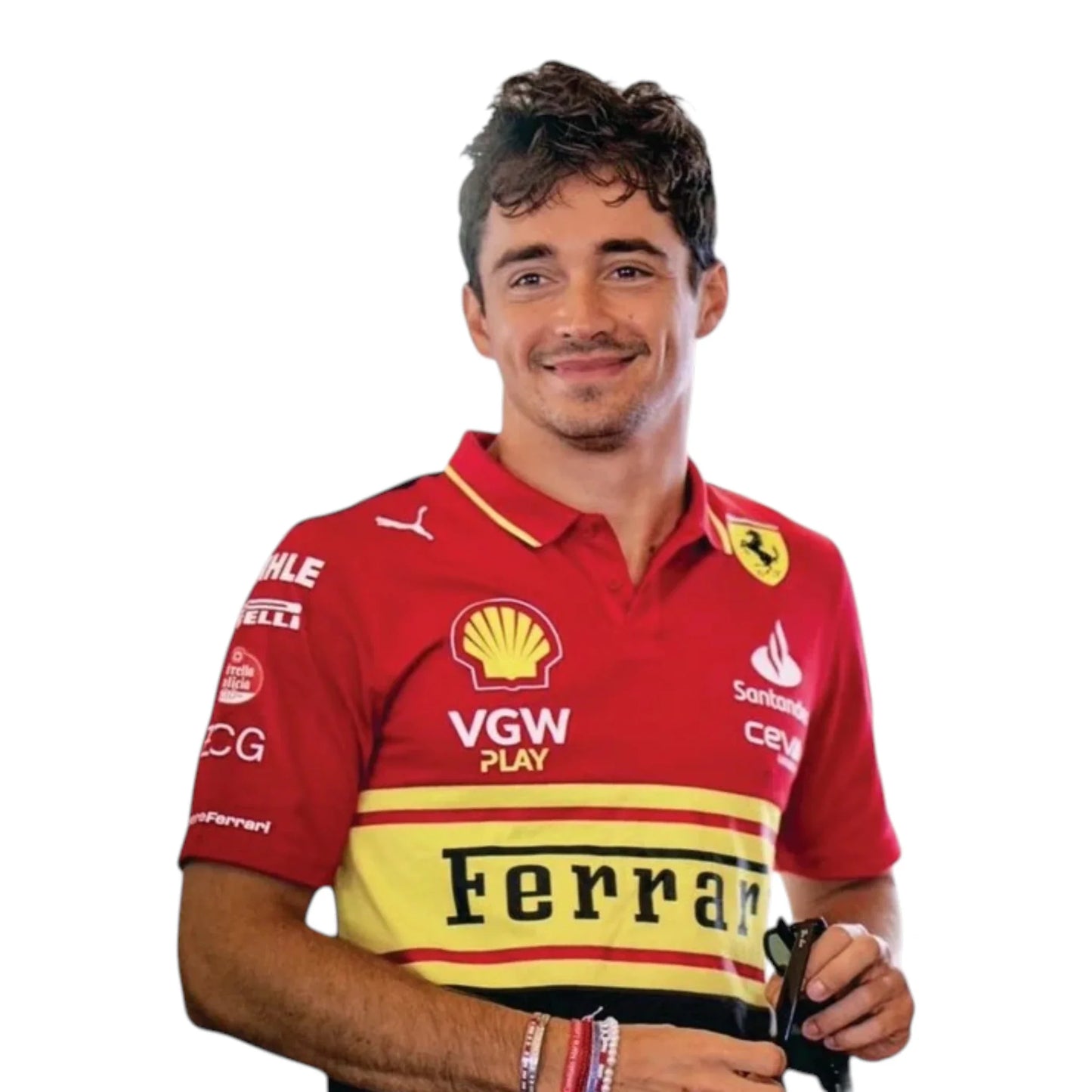 2023 Ferrari Monza GP F1 Polo Shirt - Barirah Racewear image 2