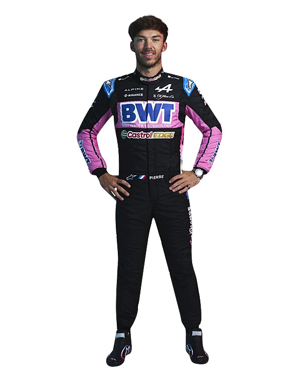 2024 Pierre Gasly BWT Alpine F1 Team Racing Suit – Formula 1 Driver Replica Overall