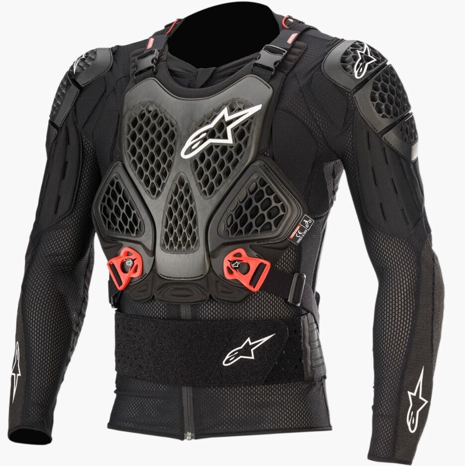 Alpinestars Bionic Action V2 Protective Jacket – CE Certified Motorcycle Body Armour (Black)