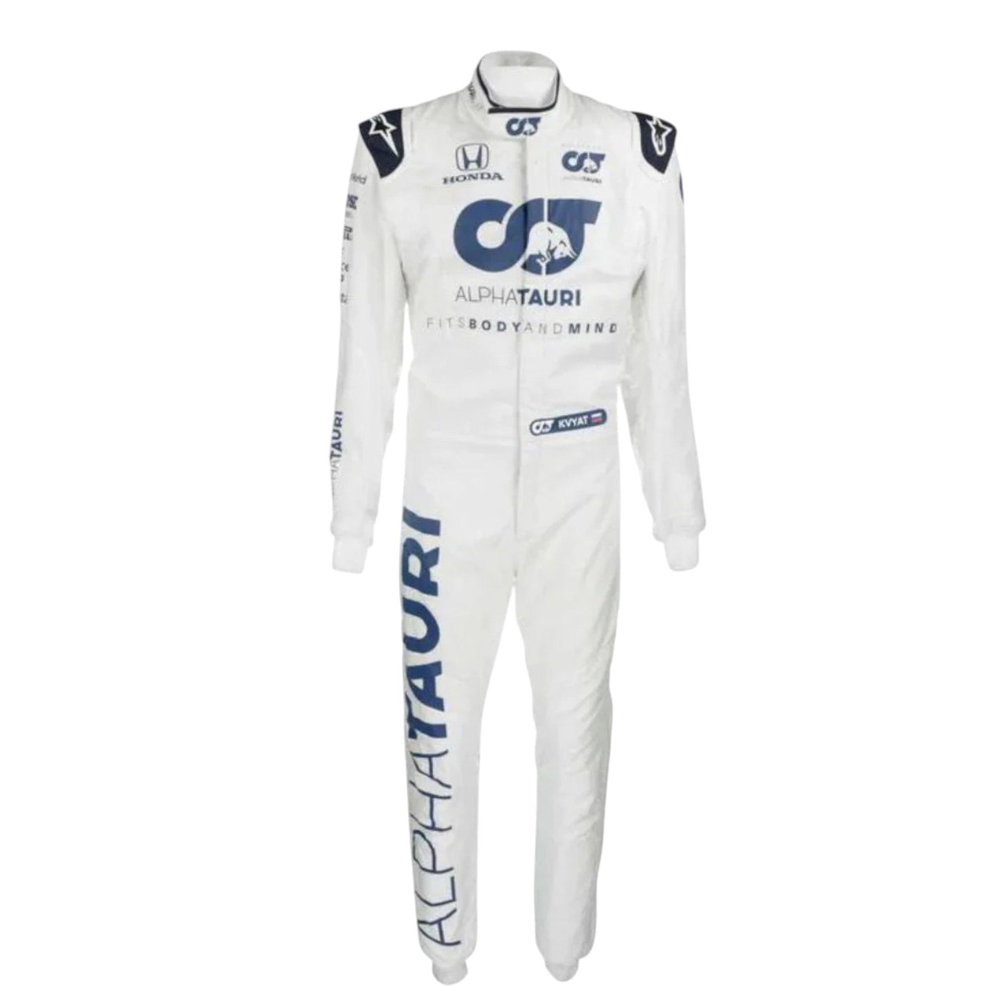 Daniil Kvyat 2020 Alphatauri F1 Race Suit - Barirah Racewear image 4
