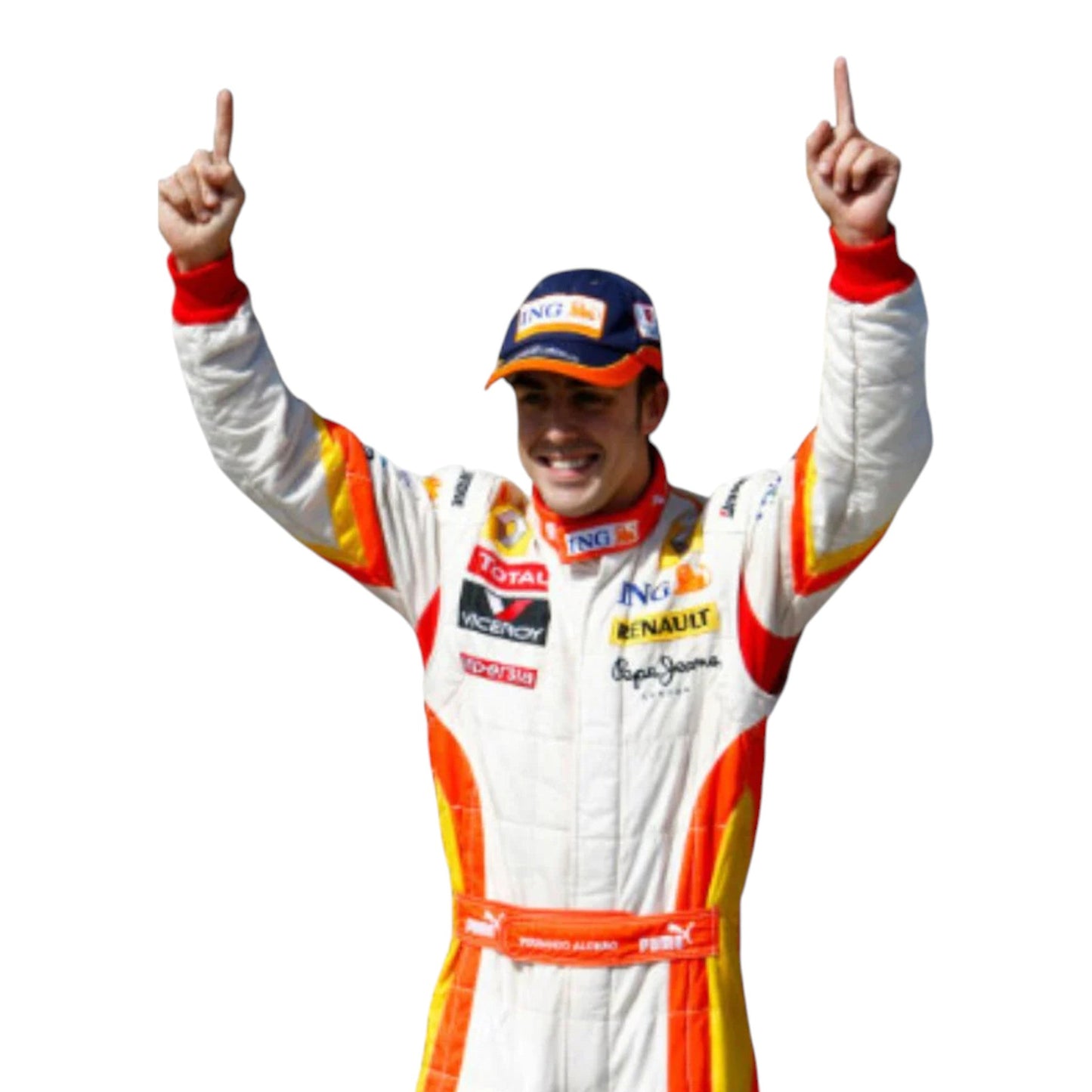 Fernando Alonso 2009 Renault F1 Race Suit - Barirah Racewear image 2