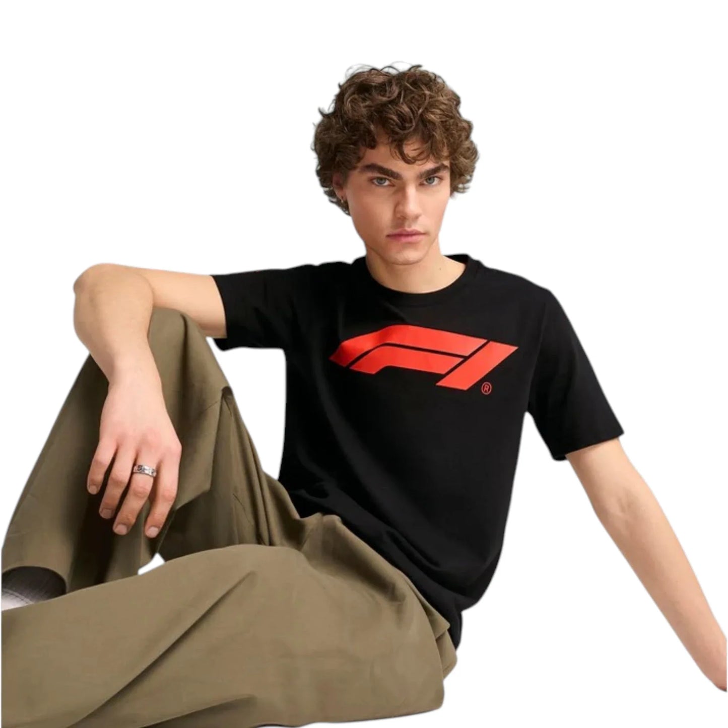 Formula 1 2026 Essentials Men's T-Shirt (Black) - Barirah Racewear image 4