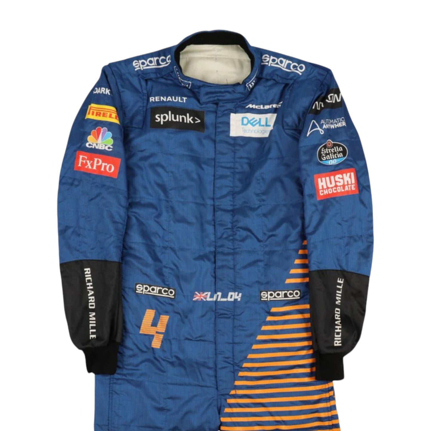 Lando Norris 2020 Mclaren F1 Race Suit - Barirah Racewear image 2