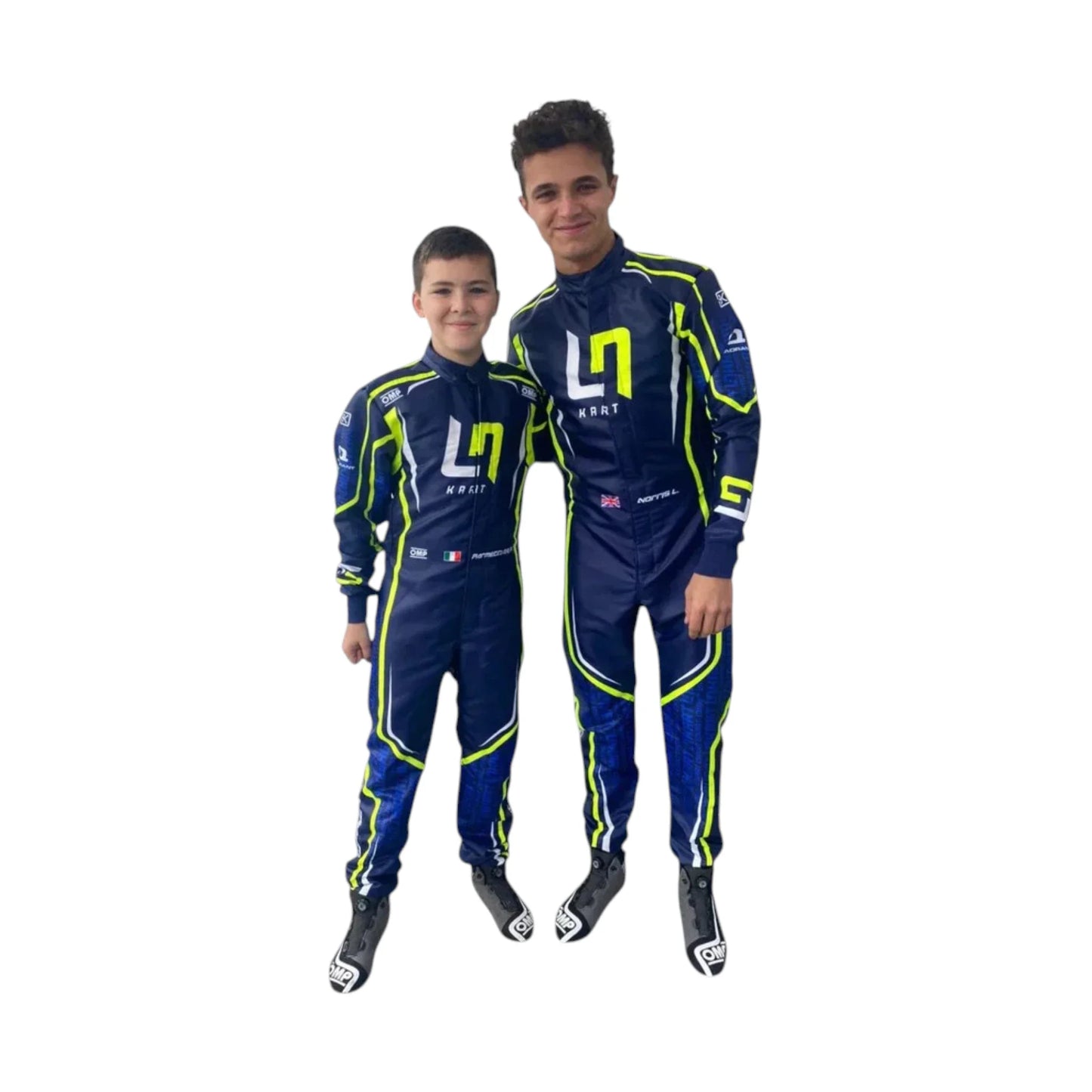 Lando Norris 2022 LN OMP Go Kart Racing Suit - Barirah Racewear image 4