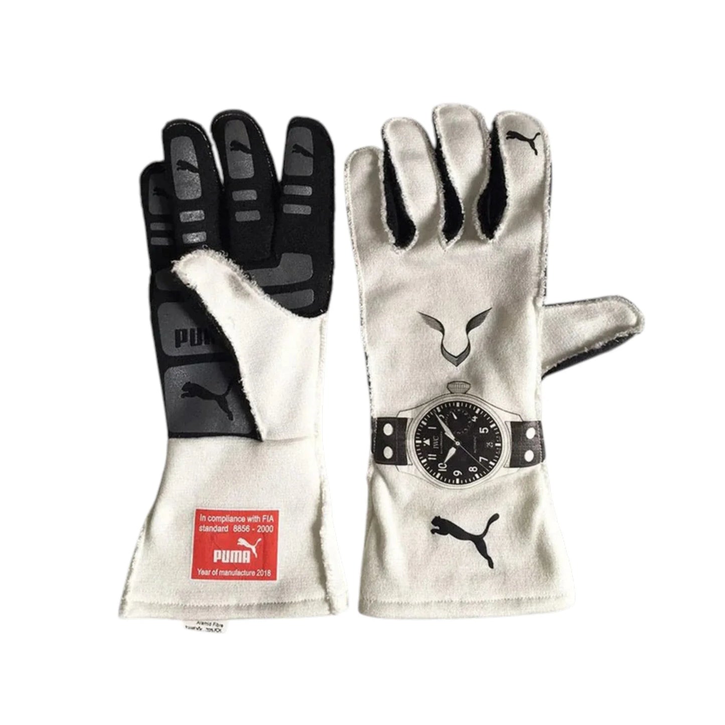 Lewis Hamilton 2019 Mercedes-AMG Petronas F1 Racing Gloves - Barirah Racewear image 2