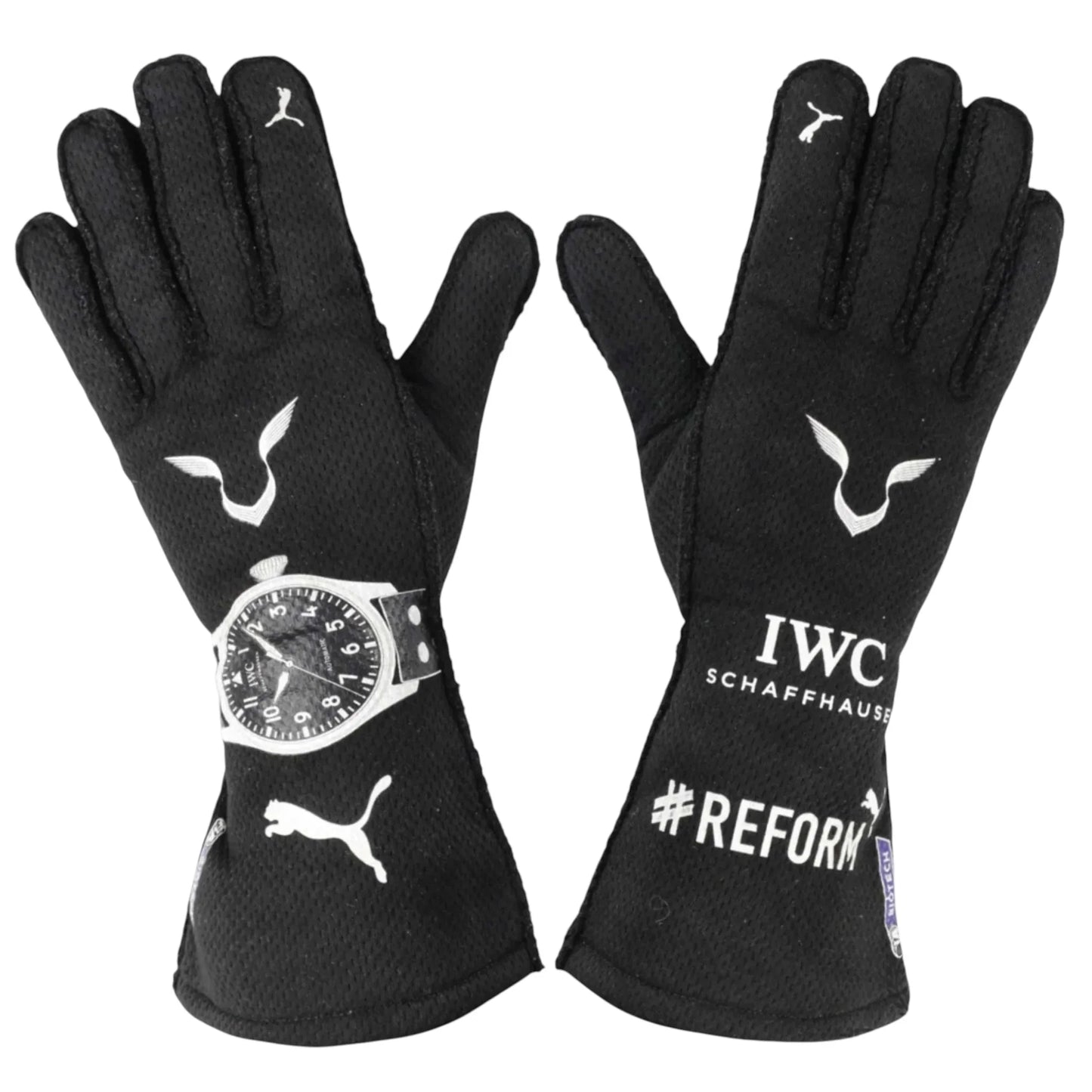 Lewis Hamilton 2020 Mercedes-AMG Petronas F1 Racing Gloves - Barirah Racewear image 1