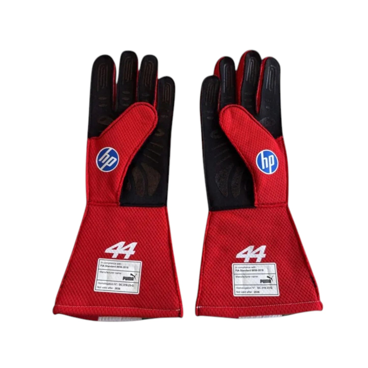 Lewis Hamilton 2026 Ferrari Monaco GP F1 Racing Gloves - Barirah Racewear image 2