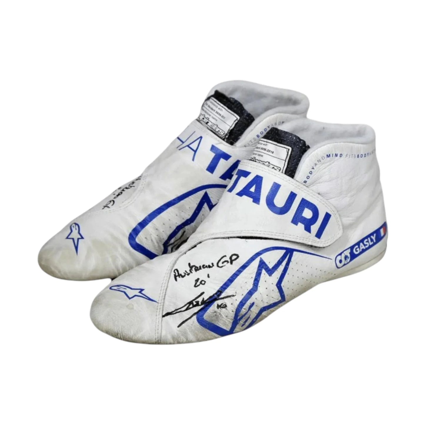 Pierre Gasly 2020 AlphaTauri Austrian GP F1 Racing Shoes - Barirah Racewear image 3