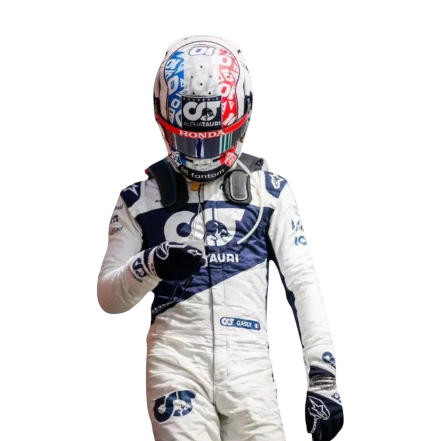 Pierre Gasly 2021 AlphaTauri F1 Race Suit - Barirah Racewear image 4