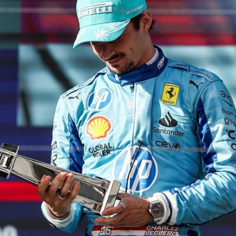 2024 Ferrari Charles Leclerc Replica Racing - Premium Sky Blue F1