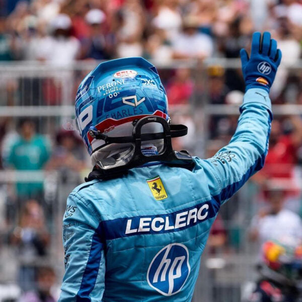 2024 Ferrari Charles Leclerc Replica Racing - Premium Sky Blue F1