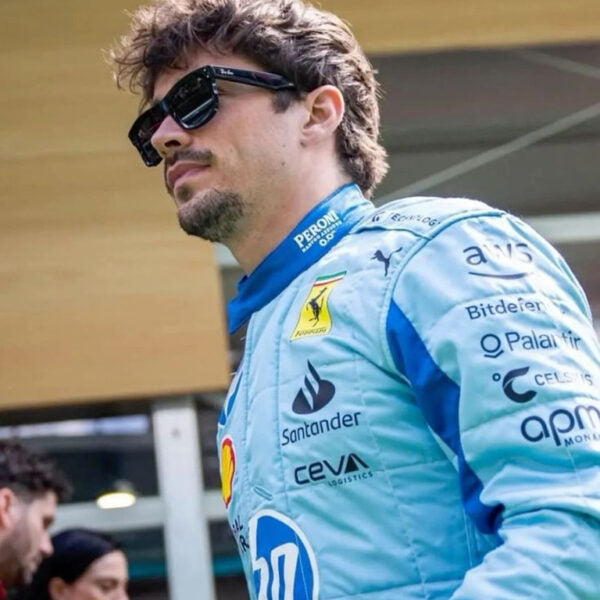 2024 Ferrari Charles Leclerc Replica Racing - Premium Sky Blue F1