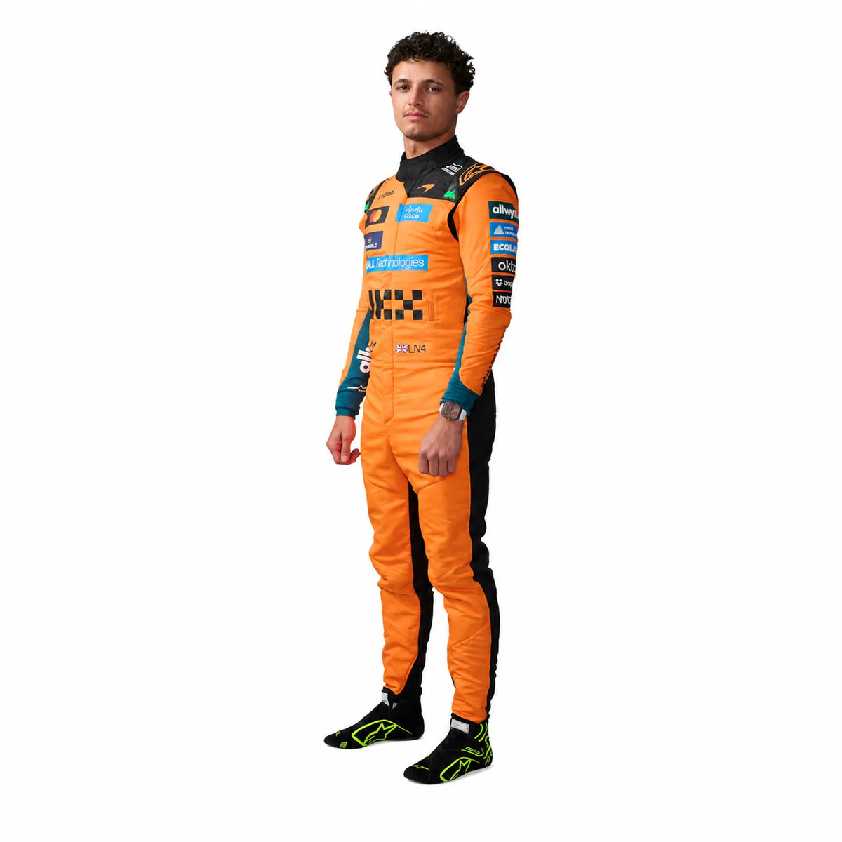 Lando Norris McLaren F1 Race Suit - 2025 Replica F1 Driver