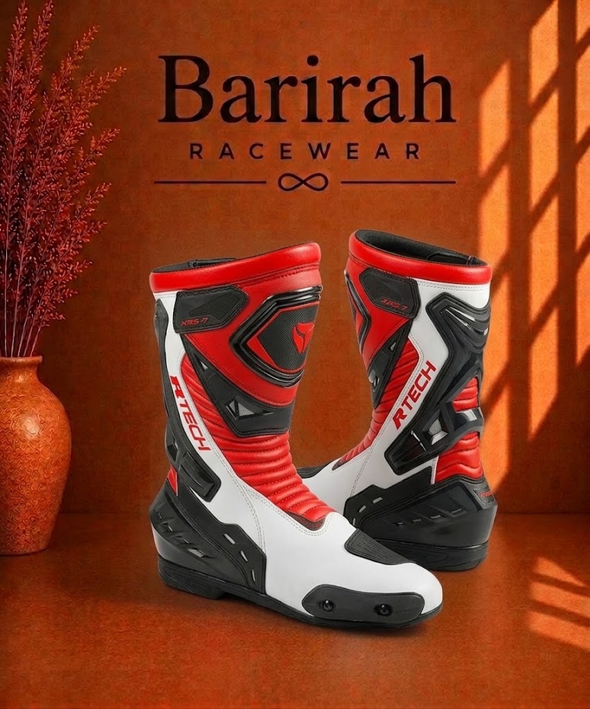 Motorcycle Racing Boots | Professional Riding Boots | Barirah Racewear