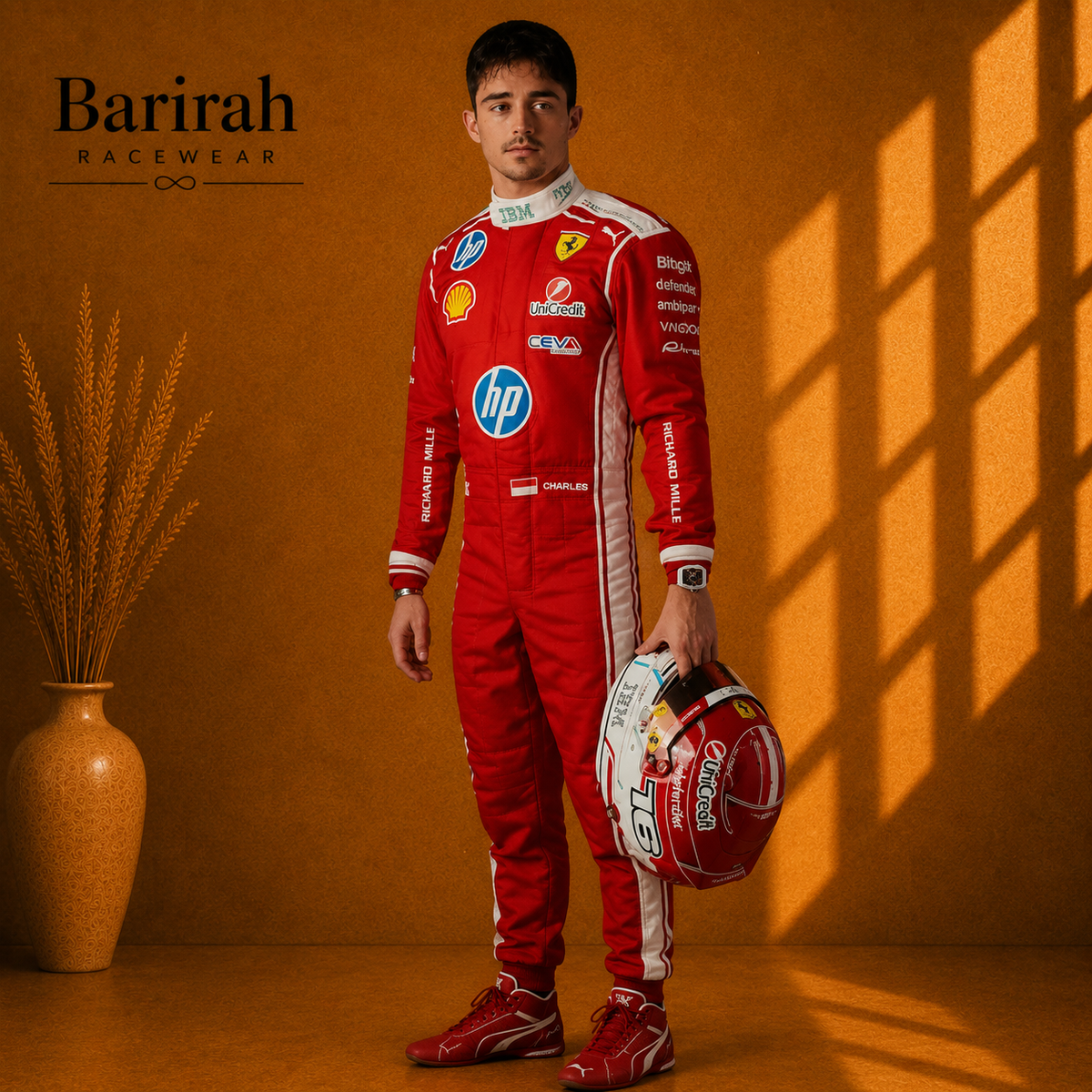 Ferrari HP 2026 Charles Leclerc Official Team Race Suit