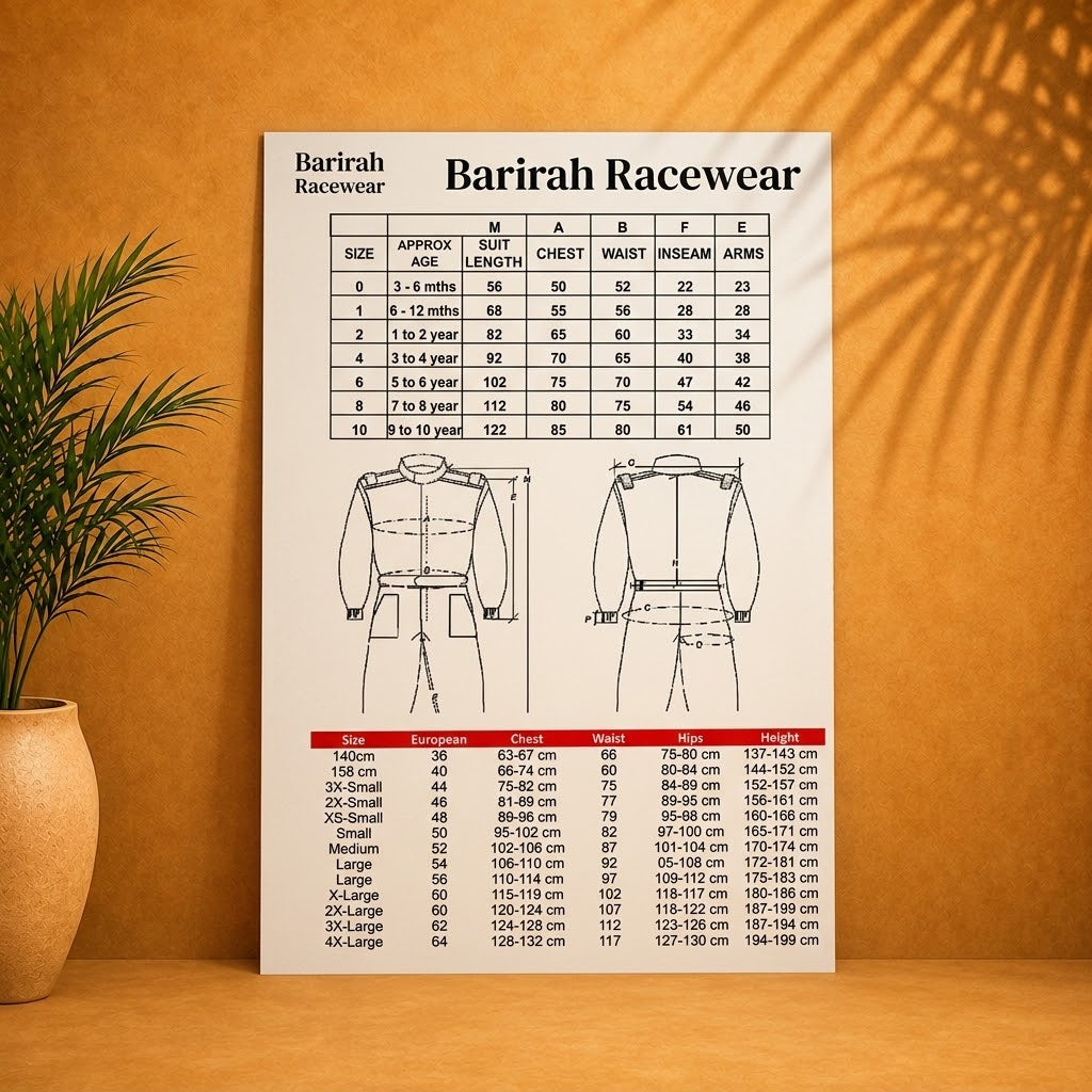 Personalized racing jumpsuit for men and women,