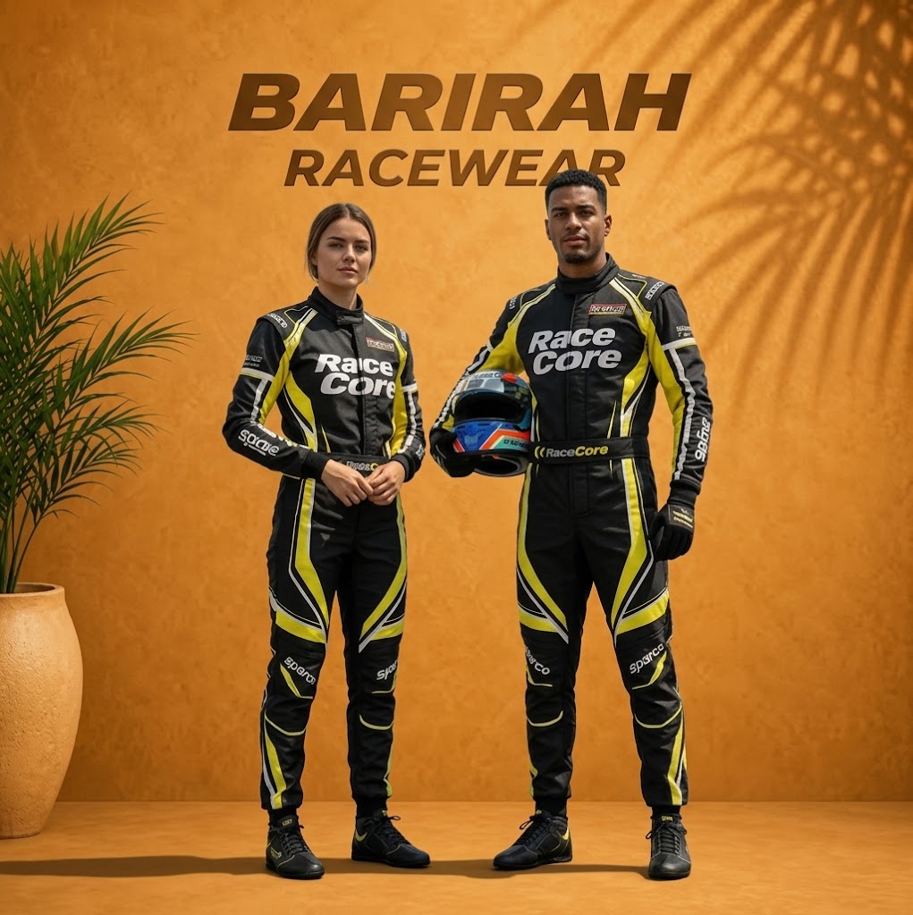 Professional F1 Grand Prix–style go-kart racing suit