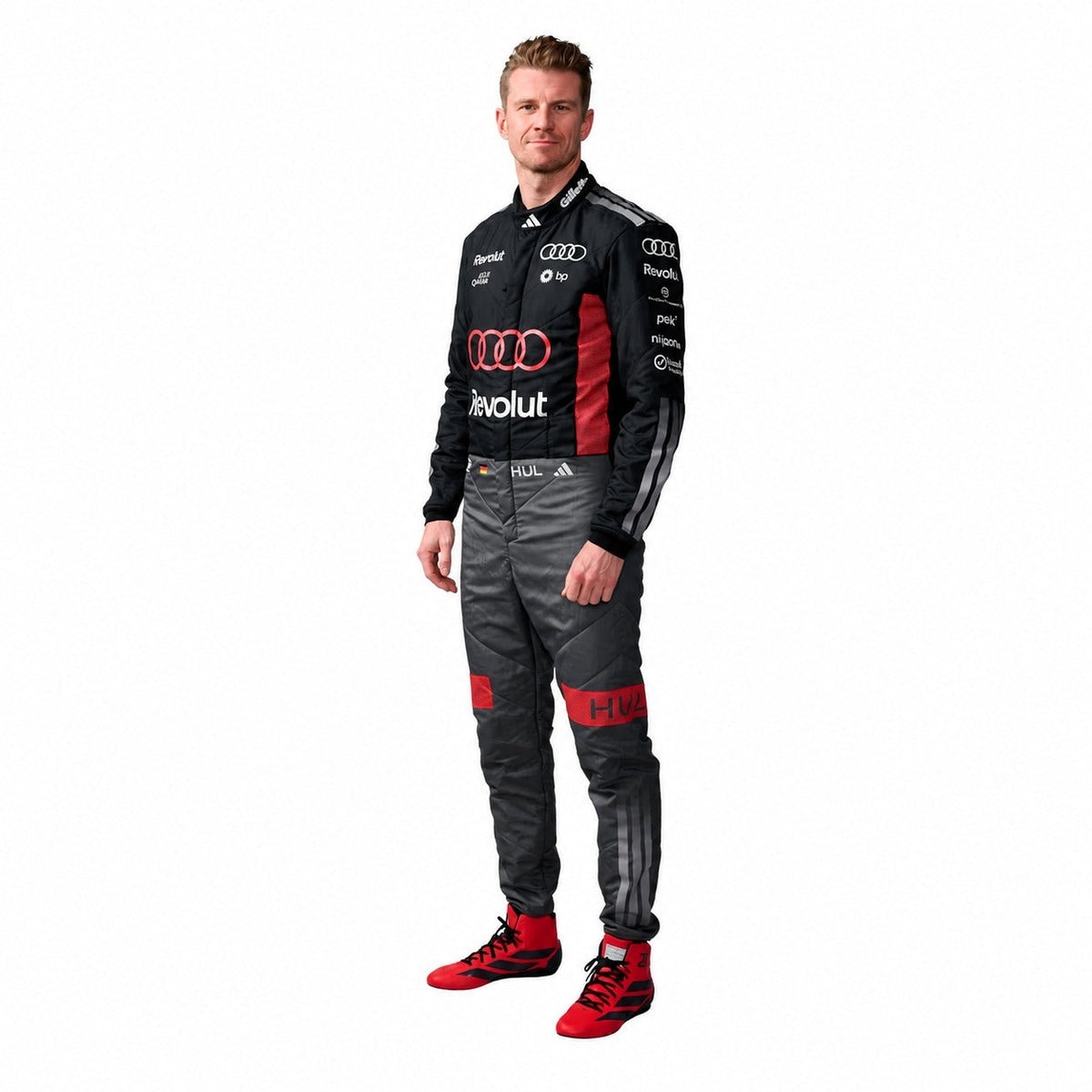 Audi 2026 F1 Race Suit Nico Hulkenberg – Barirah Racewear 2026 F1 Race Suit image 2
