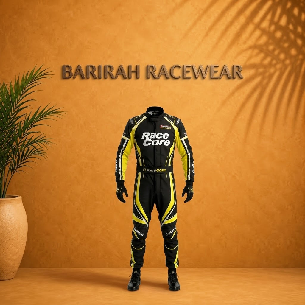 Professional F1 Grand Prix–style go-kart racing suit