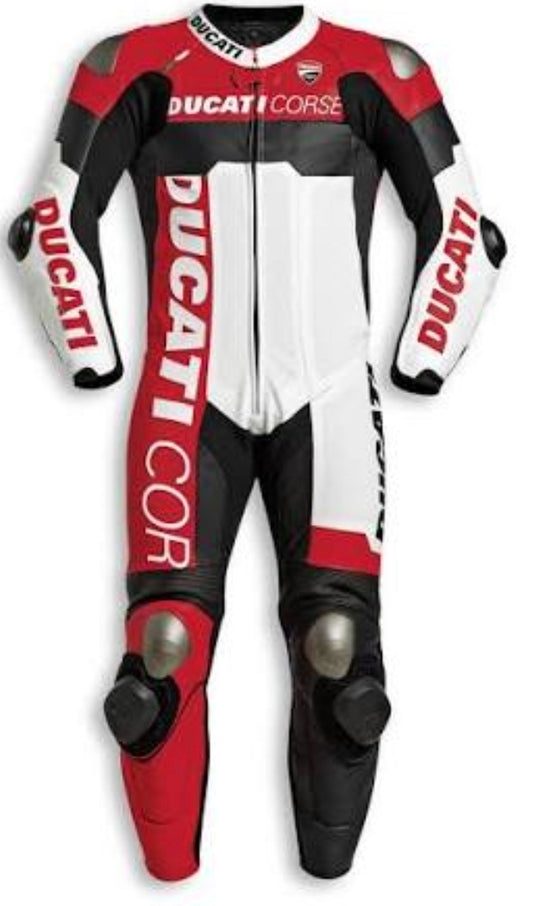 Ducati Corse Motorcycle Leather Racing Suit | Barirah Racewear
