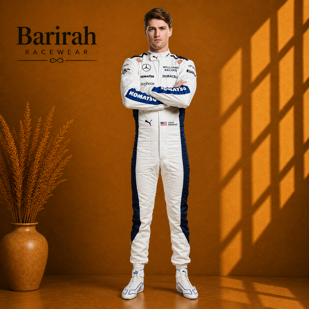 2024 Logan Sargeant F1 Race Suit Williams Racing