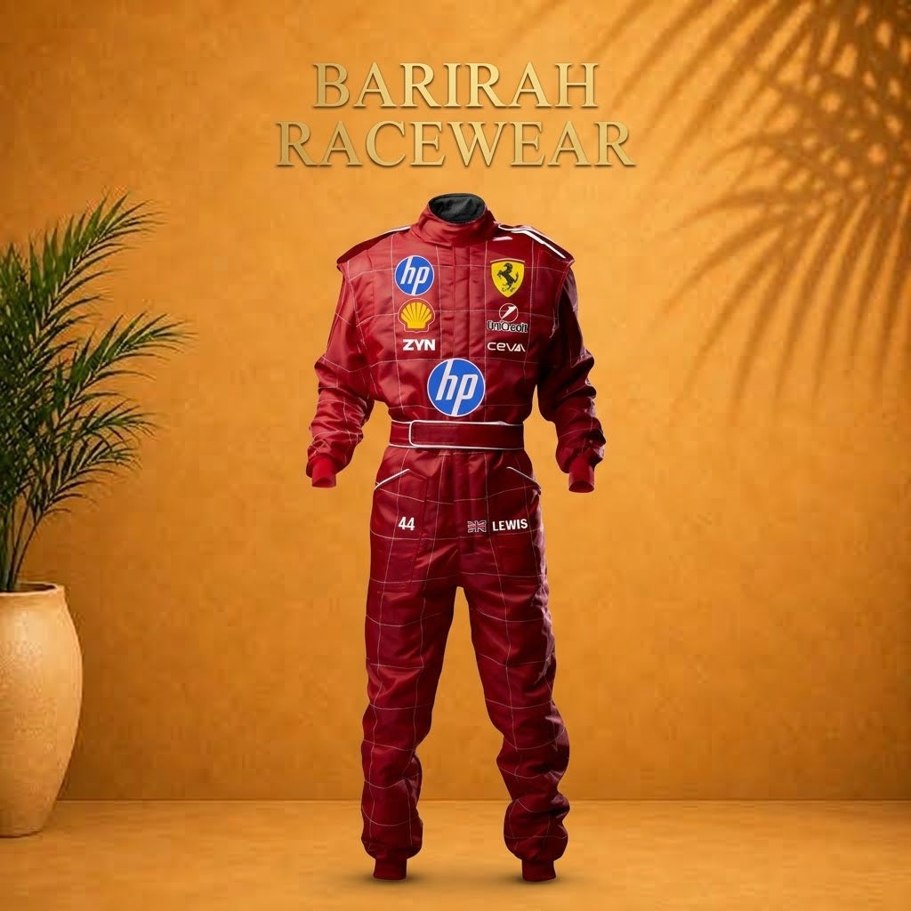 Ferrari-inspired 2026 F1 driver racing suit