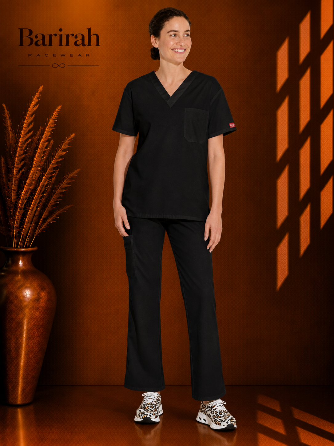 Dickies Unisex EDS Signature V-Neck Nursing Scrub Top