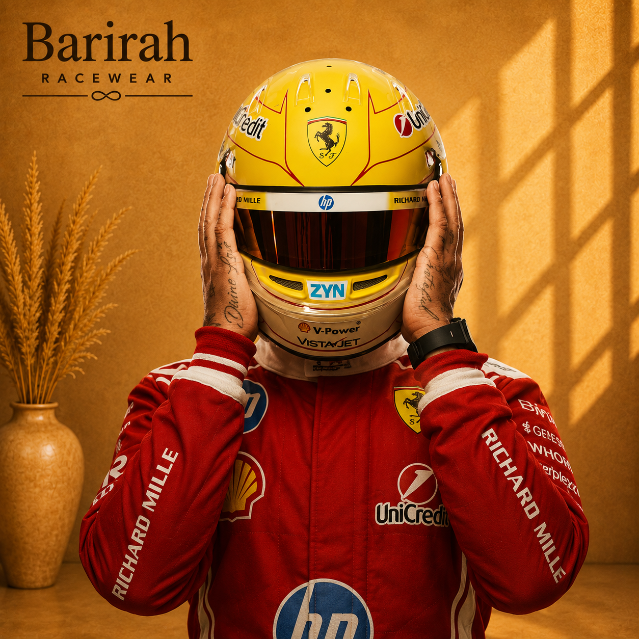Lewis Hamilton Ferrari 2026 Racing Suit