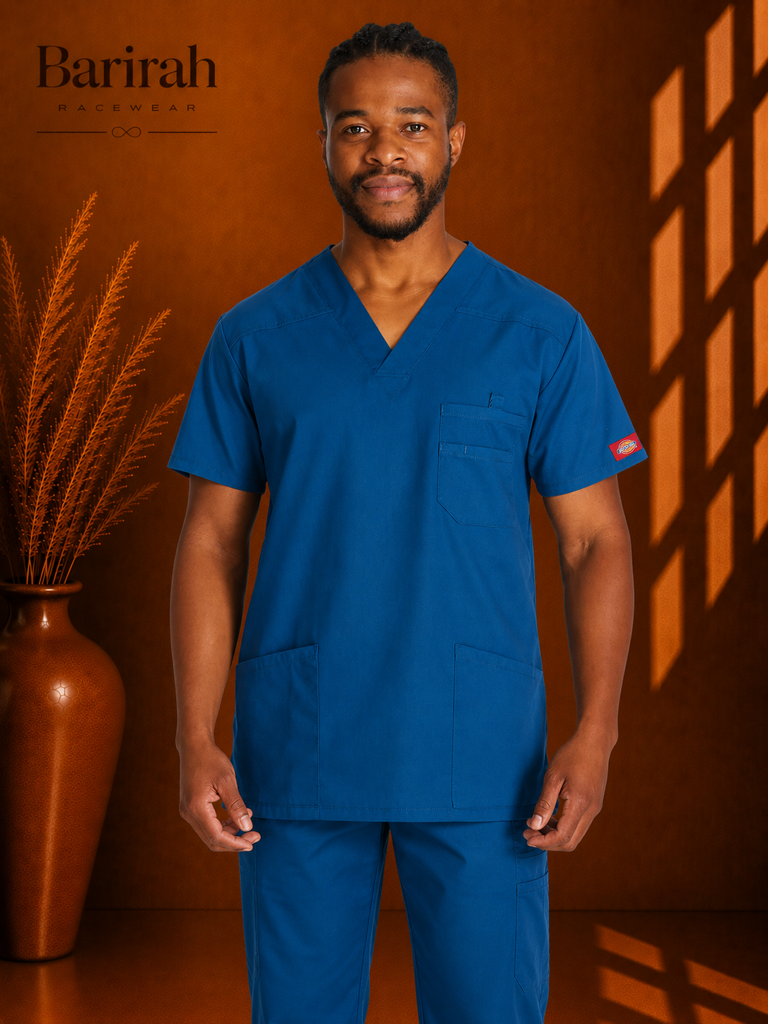Dickies EDS Men's V-Neck Scurb Top