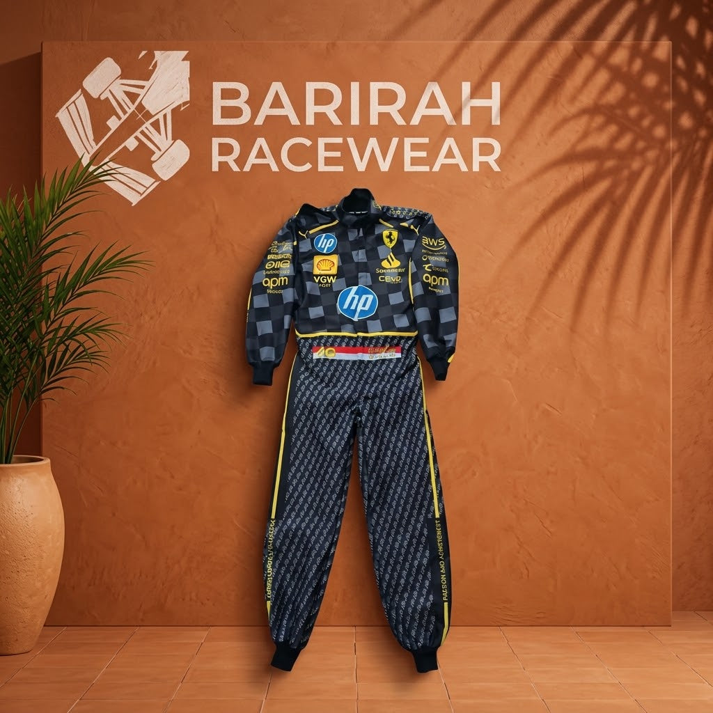 Ferrari Monza GP 2024 Edition F1 Kids Racing Suit | Barirah Racewear