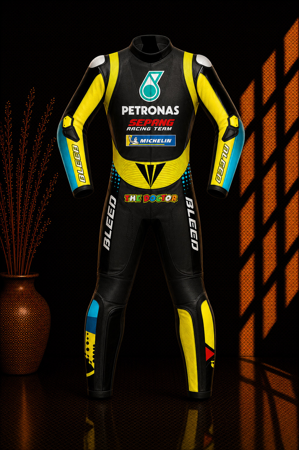 2021 Valentino Rossi MotoGP Leather Racing Suit