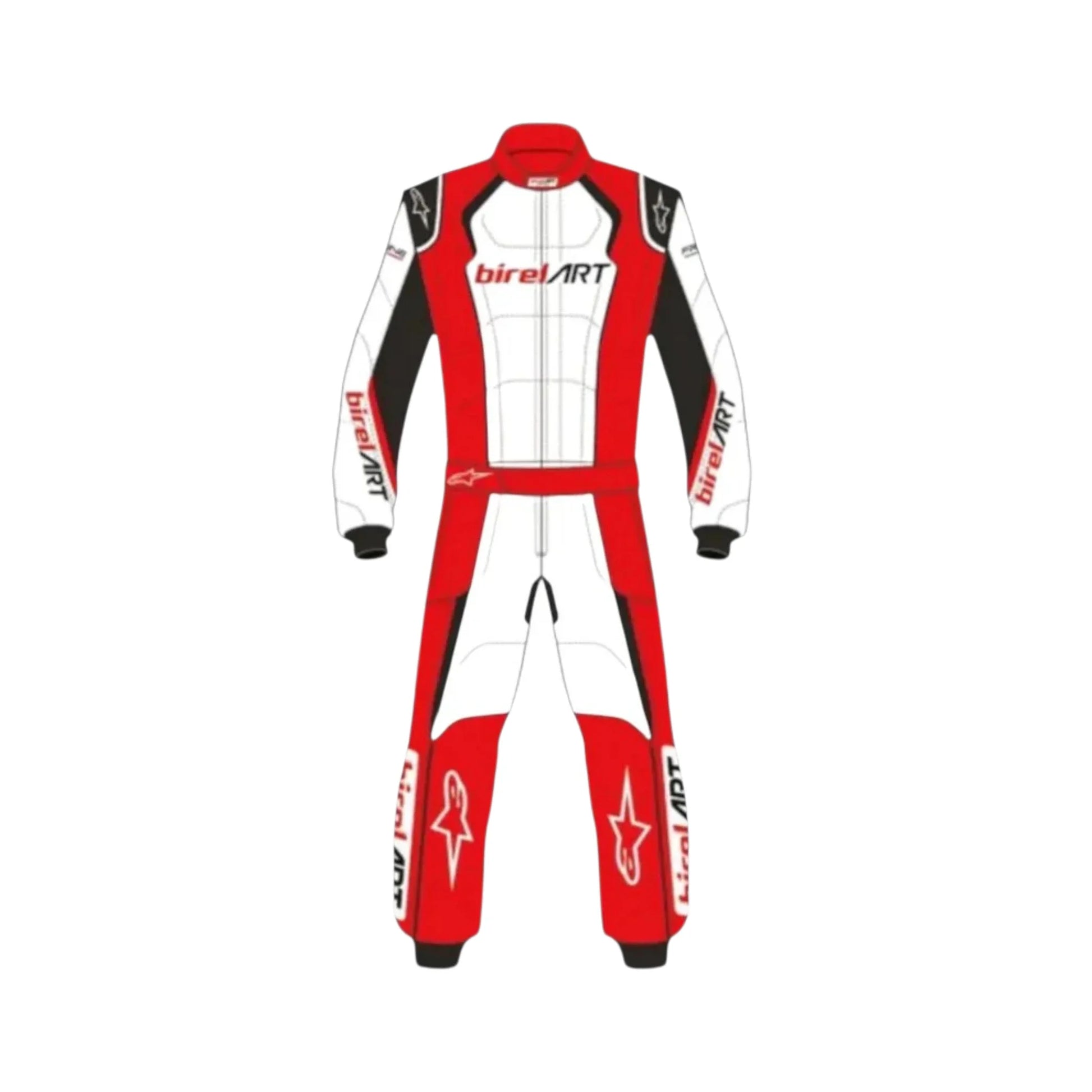 2018 Birel Art Go Kart Racing Suit - Barirah Racewear image 1