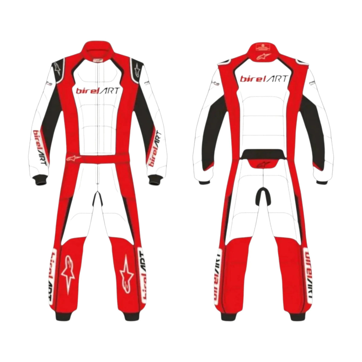 2018 Birel Art Go Kart Racing Suit - Barirah Racewear image 3