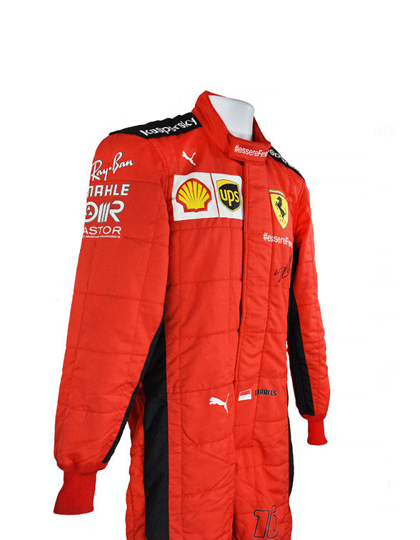 2020 Charles Leclerc Ferrari F1 Racing Suit Replica | Premium Motorsport Overall