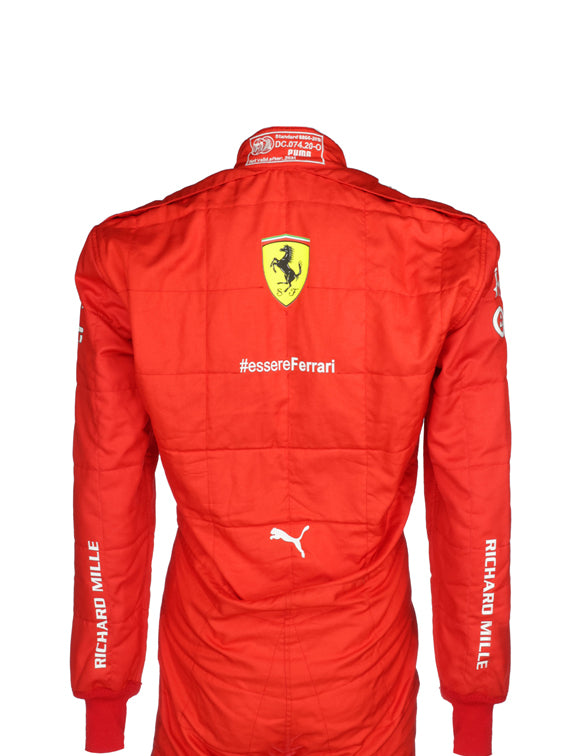 2021 Carlos Sainz Scuderia Ferrari F1 Team Replica Racing Suit | Formula 1 Driver Suit
