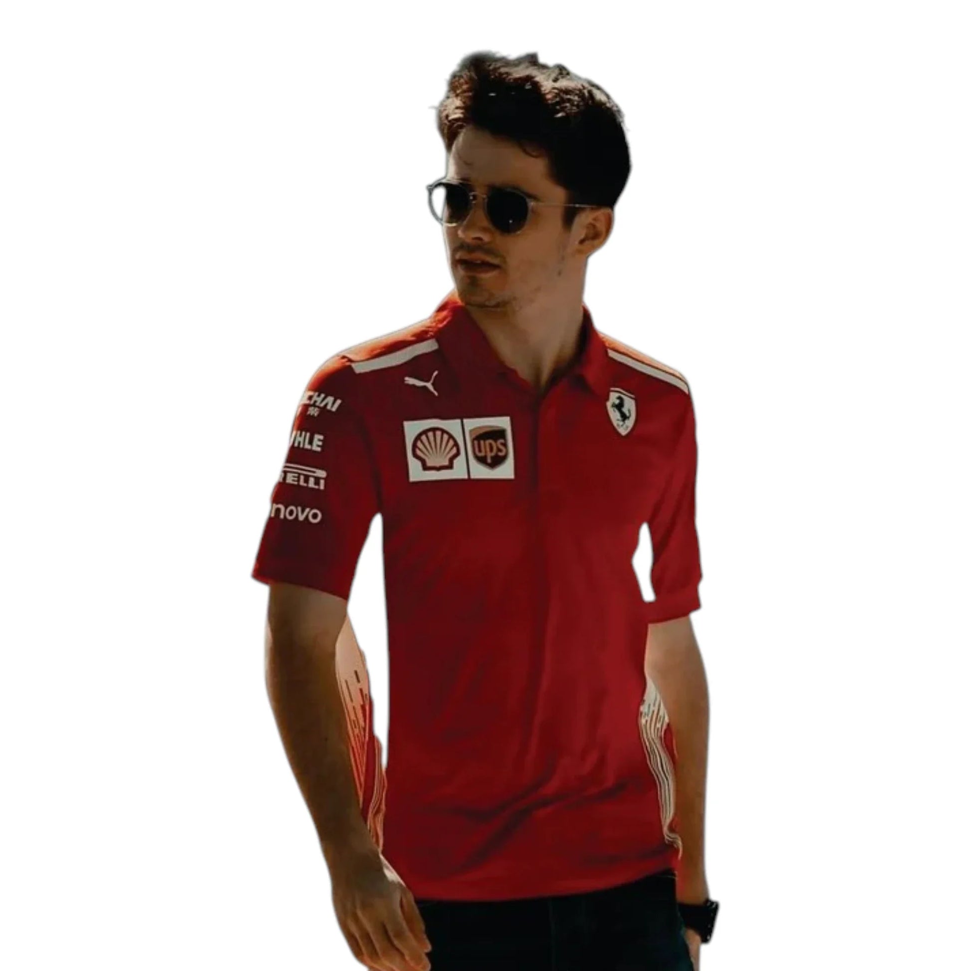 2021 Ferrari F1 Polo Shirt - Barirah Racewear image 1