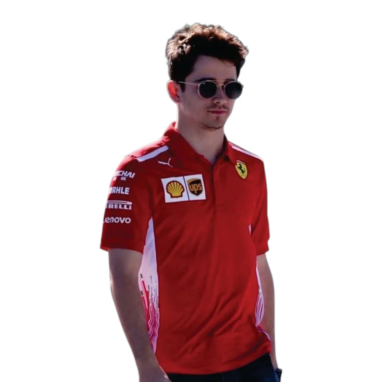 2021 Ferrari F1 Polo Shirt - Barirah Racewear image 2