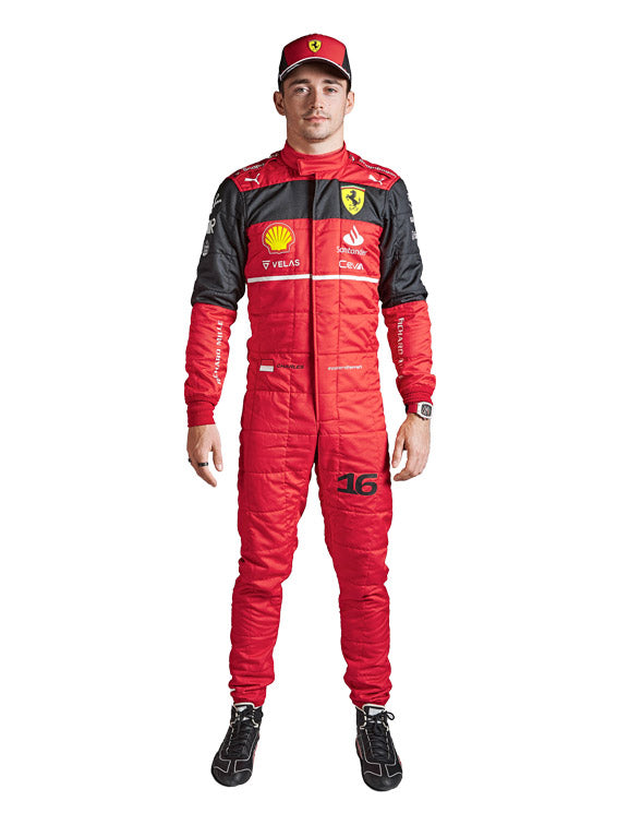 2022 Charles Leclerc Ferrari F1 Race Suit - Scuderia Ferrari F1