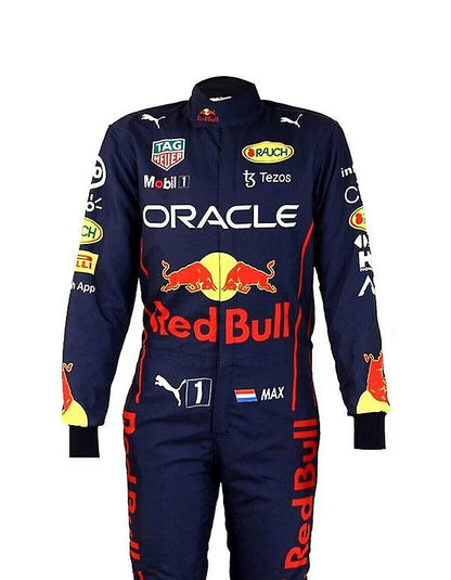 2022 Max Verstappen Oracle Red Bull Racing Honda Replica Racing Suit | Formula 1 Driver Race Suit