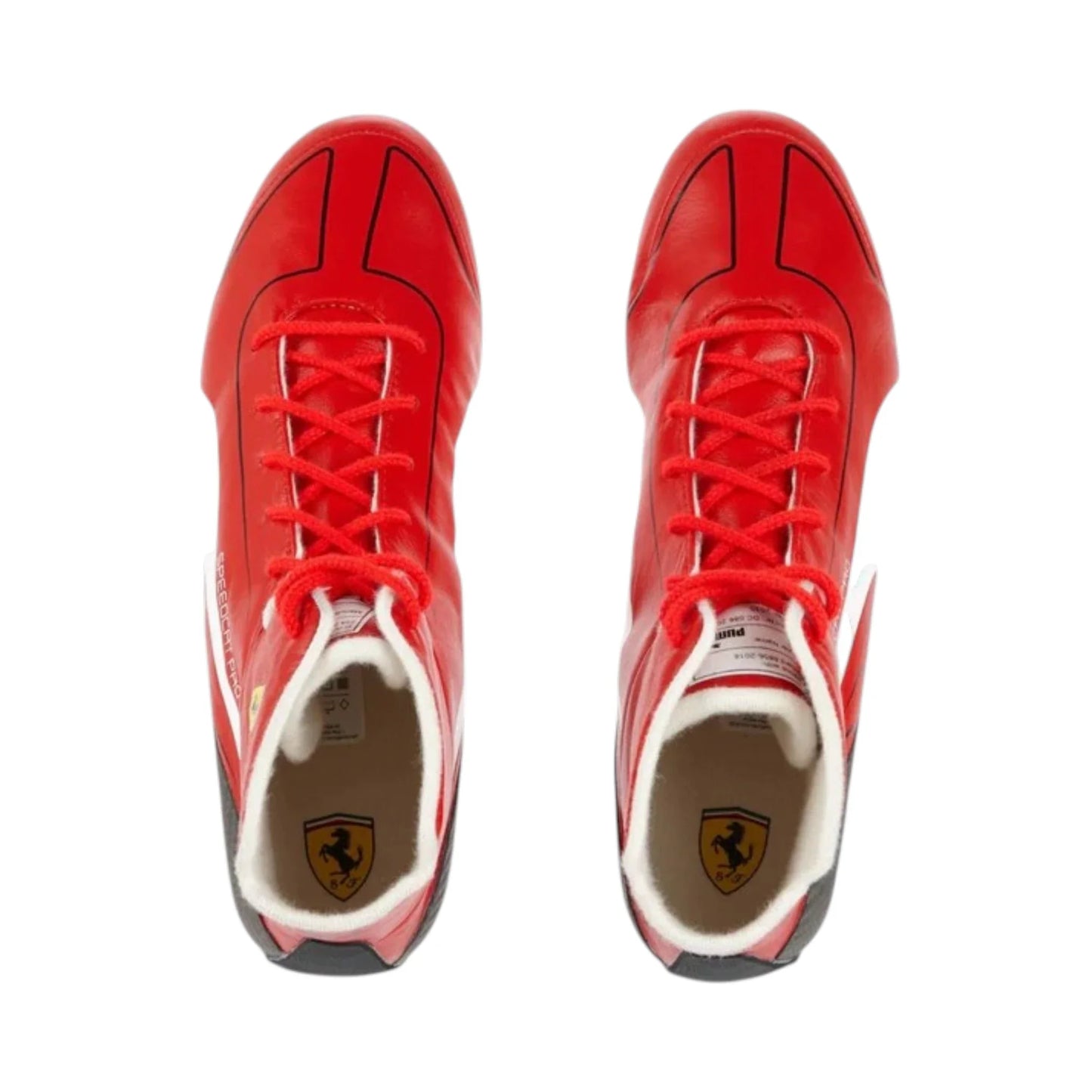 2022 Ferrari F1 Racing Shoes (Red) - Barirah Racewear image 2