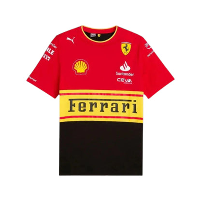 2022 Ferrari Monza GP F1 Racing T-Shirt - Barirah Racewear image 1