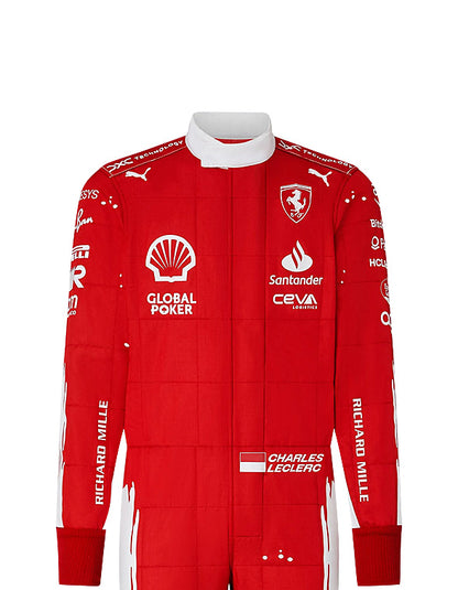 Charles Leclerc Ferrari F1 Racing Suit 2023 Replica – Premium Motorsport Racewear