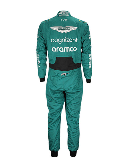 2023 Fernando Alonso Aston Martin Aramco Cognizant F1 Team Replica Racing Suit | Formula 1 Driver Suit