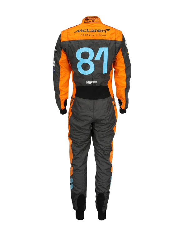 2023 Oscar Piastri McLaren Formula 1 Team Replica Racing Suit | Formula 1 Driver Race Suit