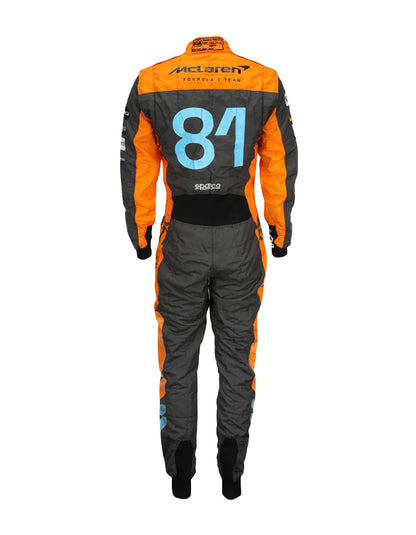 2023 Oscar Piastri McLaren Formula 1 Team Replica Racing Suit | Formula 1 Driver Race Suit