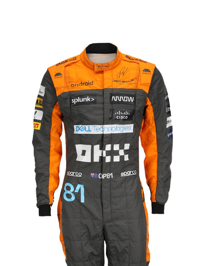 2023 Oscar Piastri McLaren Formula 1 Team Replica Racing Suit | Formula 1 Driver Race Suit