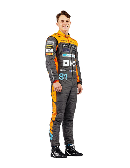 2023 Oscar Piastri McLaren Formula 1 Team Replica Racing Suit | Formula 1 Driver Race Suit