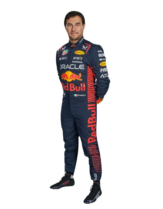 2023 Sergio Pérez Oracle Red Bull Racing Honda Replica Racing Suit | Formula 1 Driver Race Suit