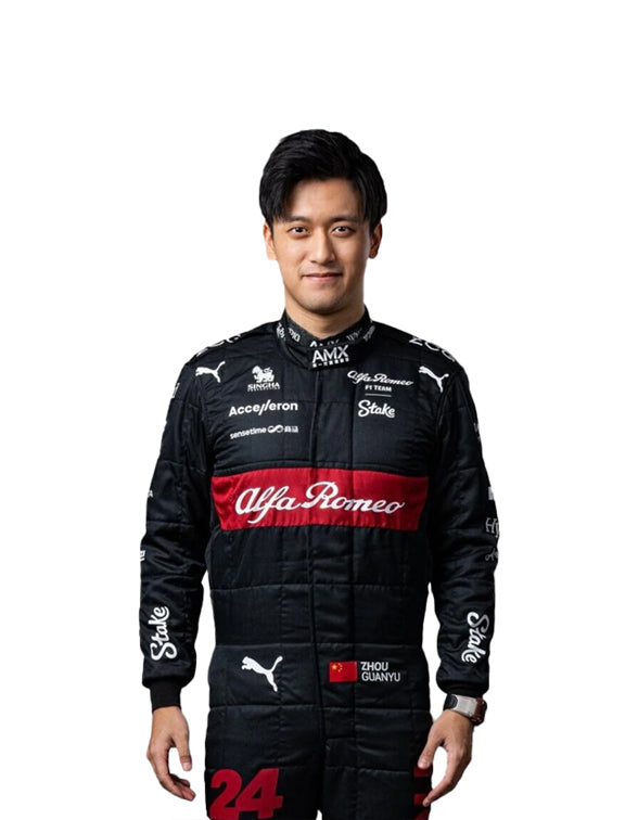 2023 Zhou Guanyu Alfa Romeo F1 Team ORLEN Replica - F1 Race Suit