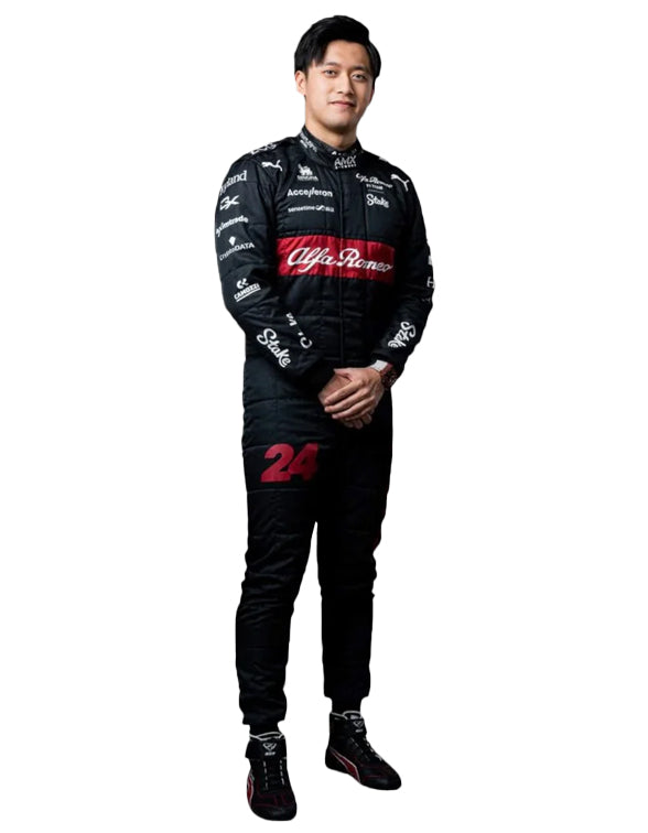 2023 Zhou Guanyu Alfa Romeo F1 Team ORLEN Replica - F1 Race Suit